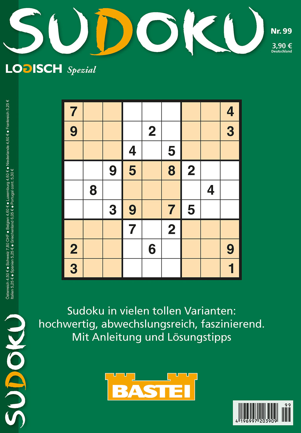 Bastei Logisch Sudoku